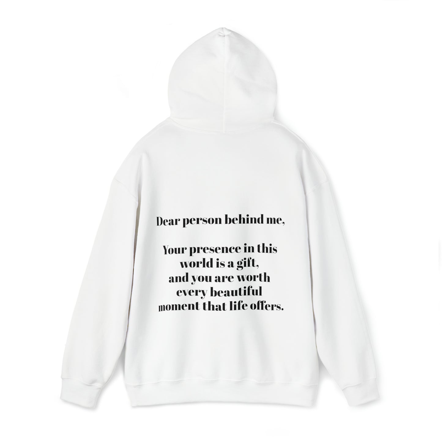 (2) Dear Person Behind Me Unisex Heavy Blend™ Hooded Sweatshirt