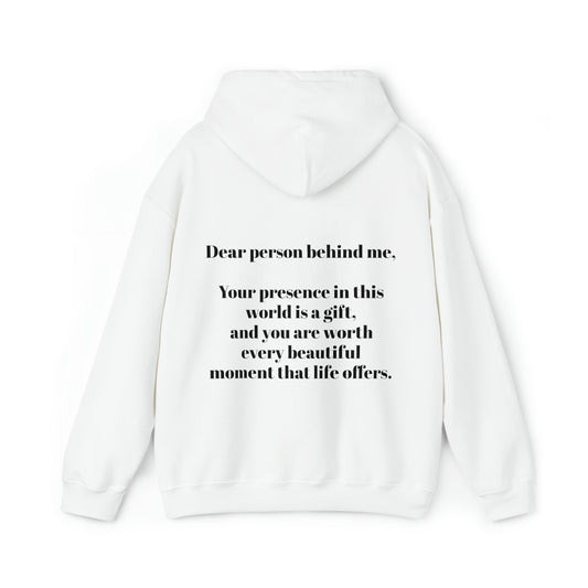 (2) Dear Person Behind Me Unisex Heavy Blend™ Hooded Sweatshirt